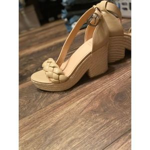 Braided Wedge Sandals